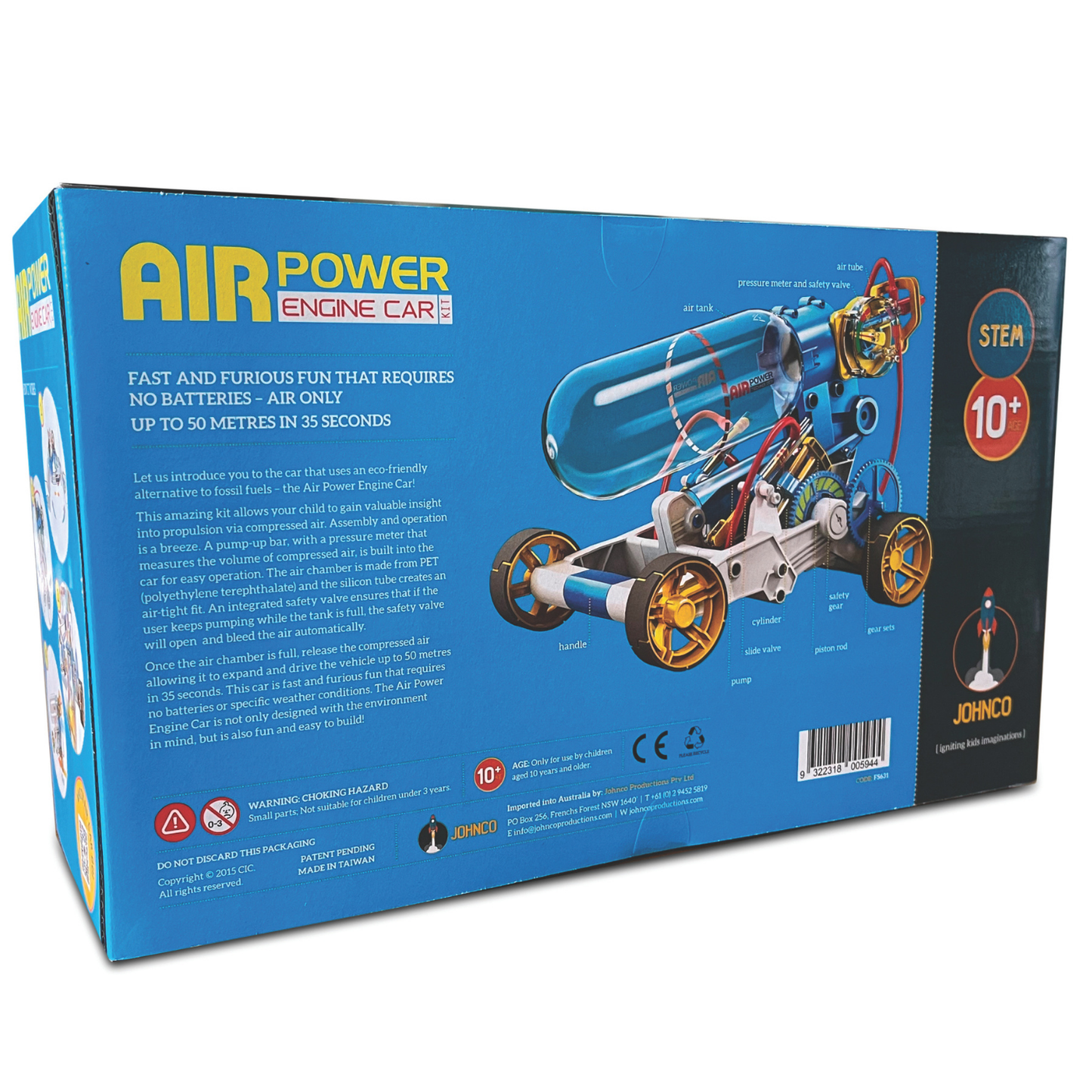 Air Power Engine Car