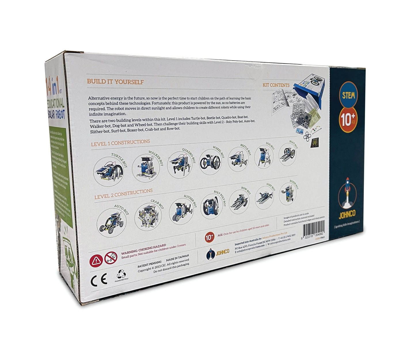 14 in 1 Educational Solar Robot