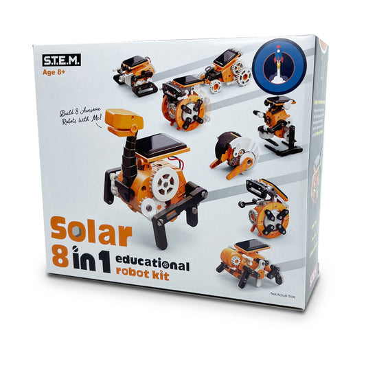 8 in 1 Solar Educational Robot Kit